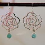 Silver Dangle Earrings Flow..
